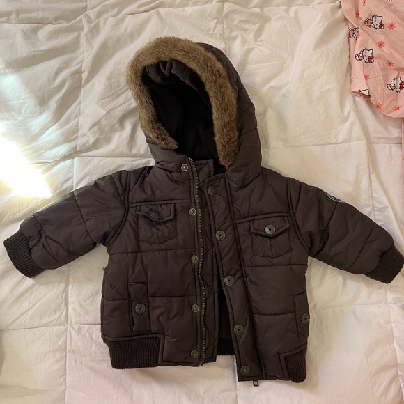 Brown Puffer Jacket (for infants)